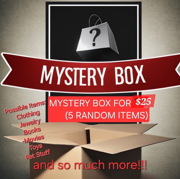 $25 MYSTERY BOX - Picture 1 of 2